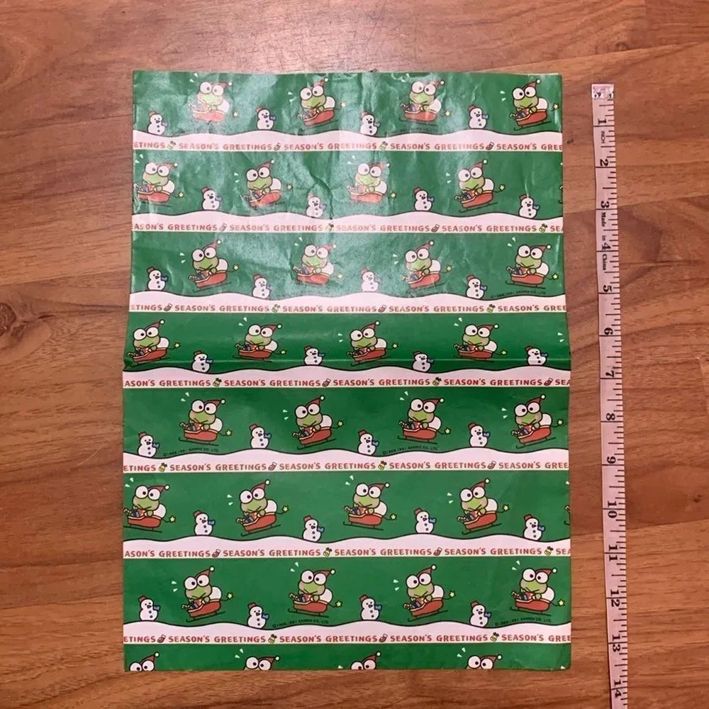 Vintage Sanrio Keroppi paper bag